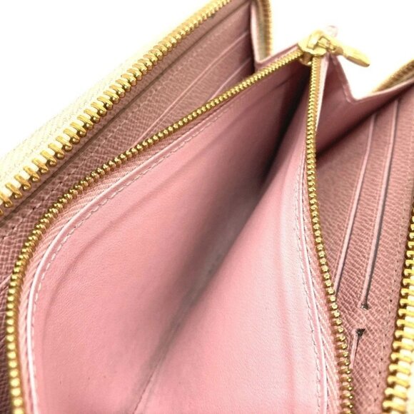 LOUIS VUITTON N60109 Damier Azul Summer Trunk Portefeuille Clemence Wallet - Picture 14 of 15